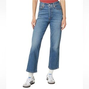 NWT Levi’s Ribcage Straight Ankle Jeans Size 25